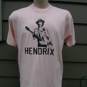 1980s Jimi Hendrix Single Stitch Shirt (C) Licensed Roach '74 * Mens XL (47)